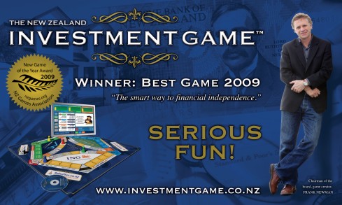 The NZ INVESTMENT GAME has been named the Best New Game of 2009.